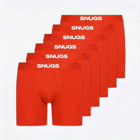 Boxers longs | Rouges